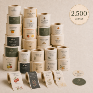 2,500 Custom Roll Labels