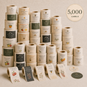 5,000 Custom Roll Labels